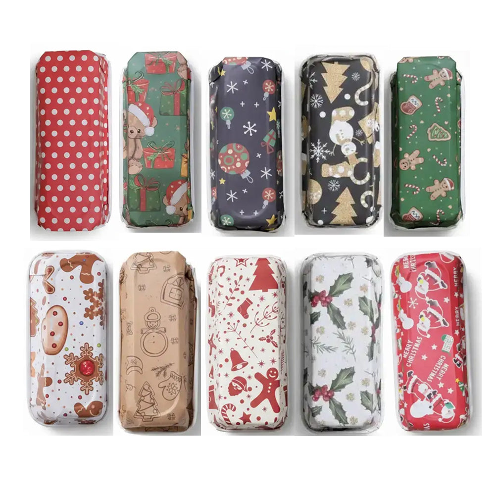 EZ001 Rectangular Christmas Mould / Paper Loaf Pan (10 Piece Packet)