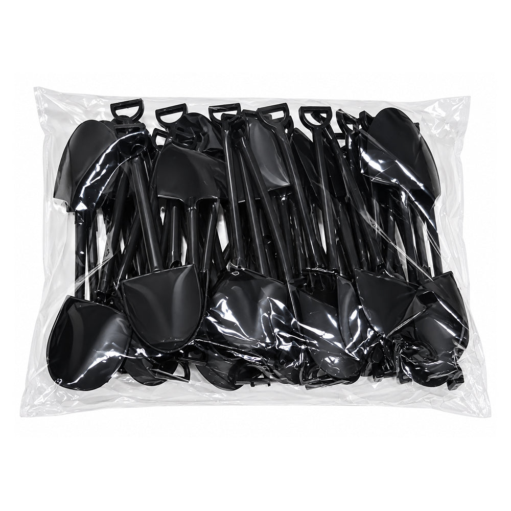 BPP020 Plastic Shovel Shape Spoon Mini Shovel Spoon | Pack of 50