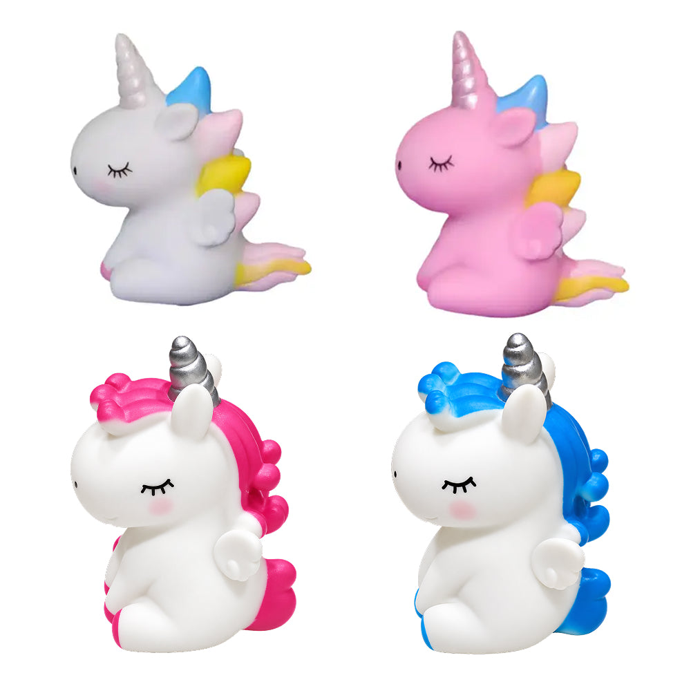 CTT031 Soft Plastic Unicorn Squishy Toy for Kids | Cute Squeeze Unicorn Toy