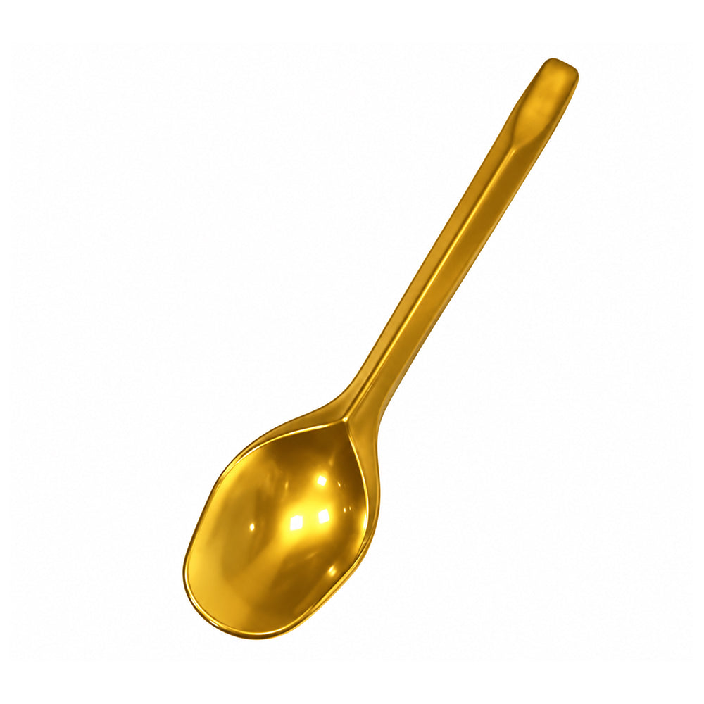 BPP019 Premium Gold Plastic Disposable Spoons Pack of 100