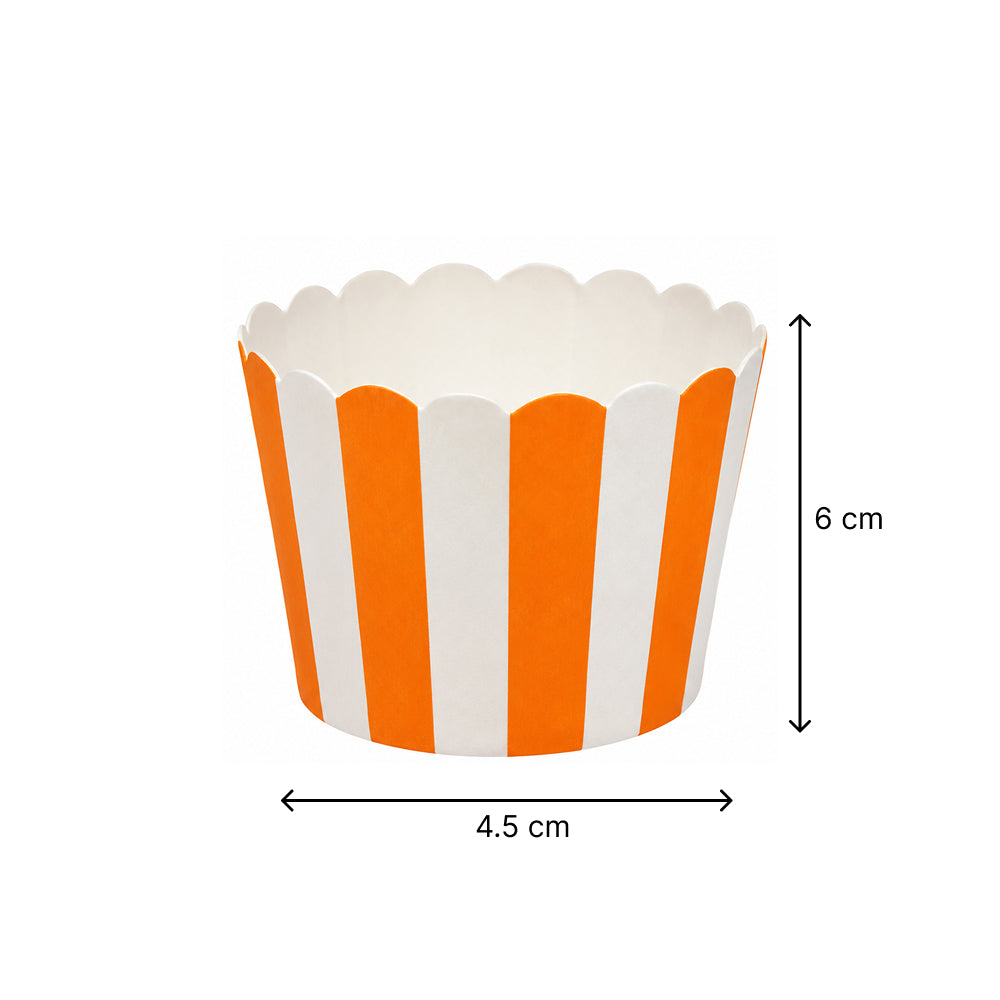 CL010B Multicolour Small Cupcake Liners (4.5x6cm) | (50 Pieces in 1 Packet)