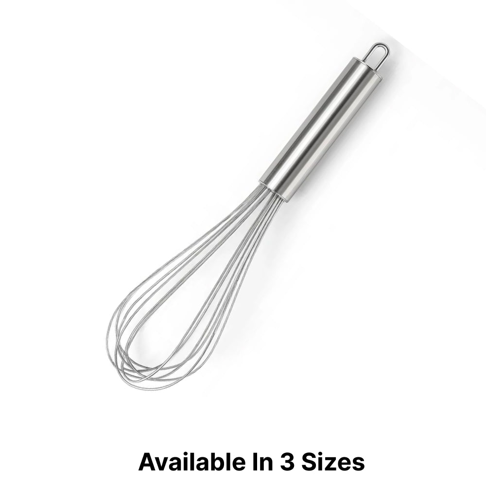 BT217 Stainless Steel Whisk Cooking, Mixing & Blending | Available in 8, 10 & 12 Inches