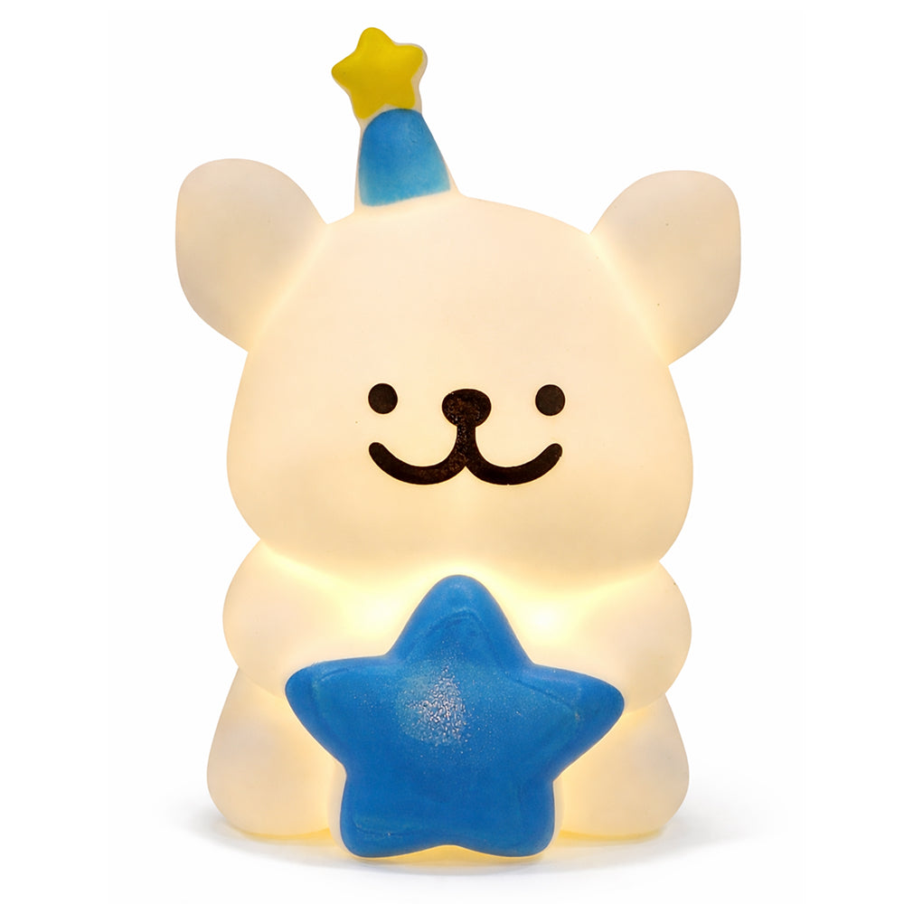 Cute Bear LED Cake Topper Two Mode Golden & White Light – Dual Mode Warm Glow | CTT062