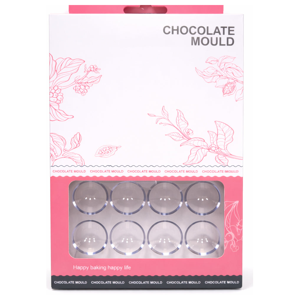 Round Shape Chocolate Mold – Clear Polycarbonate Candy Mold | PC011