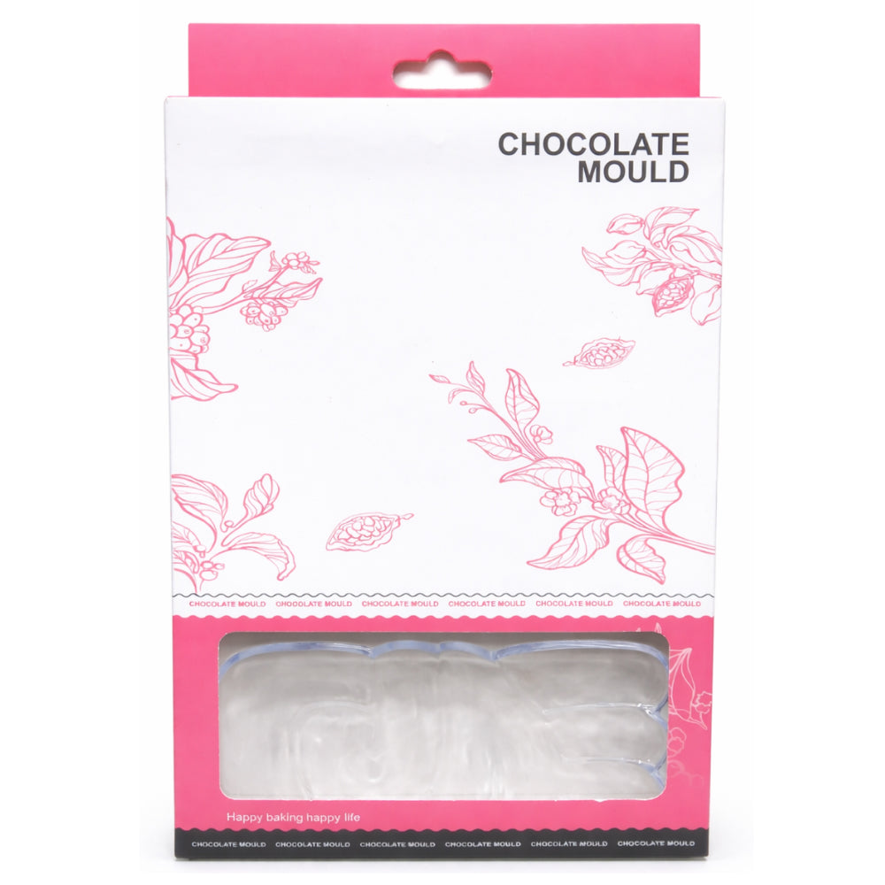 Love Shape Chocolate Mold – Clear Polycarbonate Candy Mold | PC013