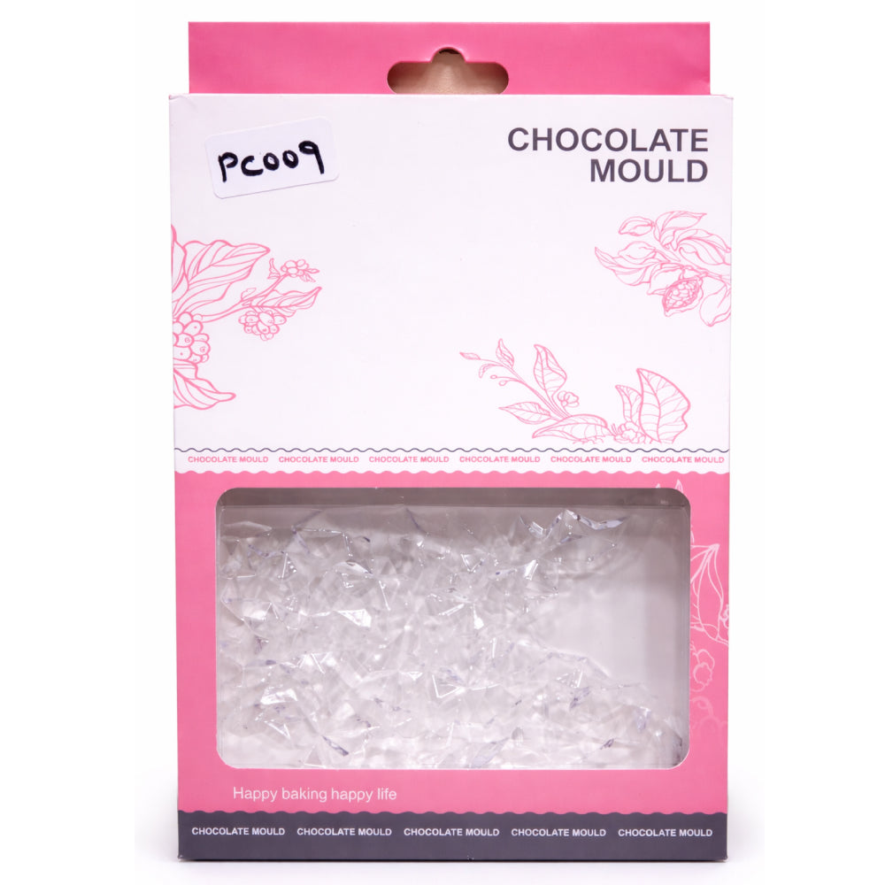 Geometric Rectangle Chocolate Mold – Textured Polycarbonate Bar Mold | PC009