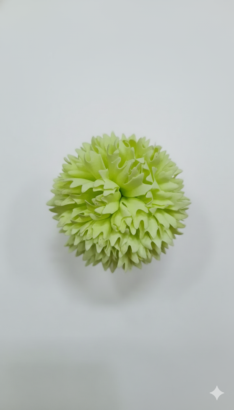 Premium Fluffy Artificial Flower Heads - (Pack Of 10) AF012