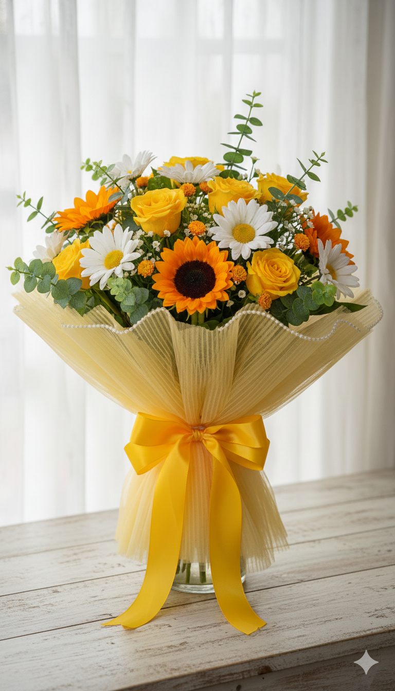 🎀 Elegant Pleated Tulle Fabric Roll (3 Meter) with Pearl Trim  TPR232