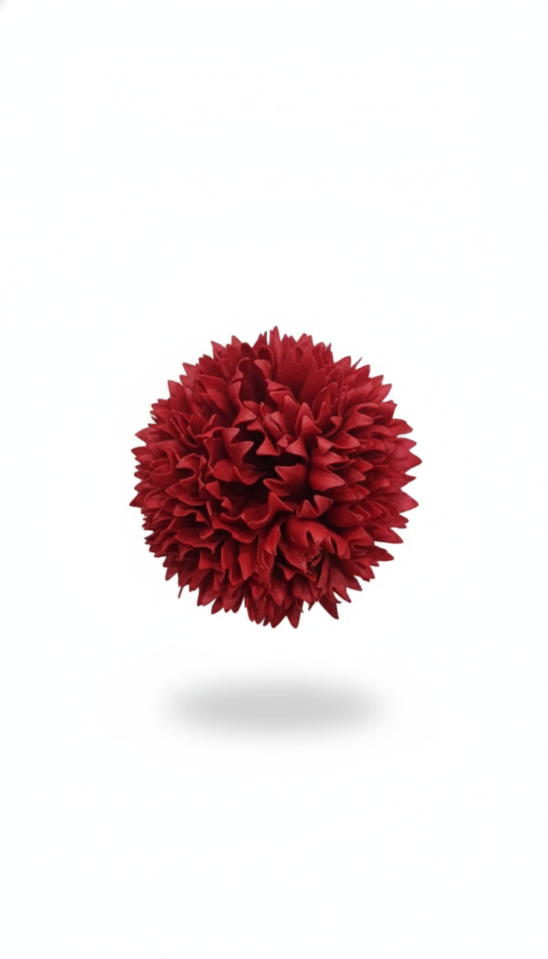 Premium Fluffy Artificial Flower Heads - (Pack Of 10) AF012