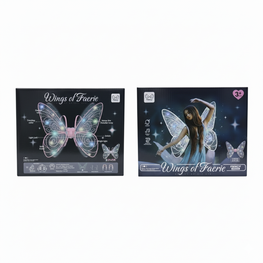 Kinetic Butterfly – Real Life Fairy Wings for Magical Cake & Gift Decoration | TPR126
