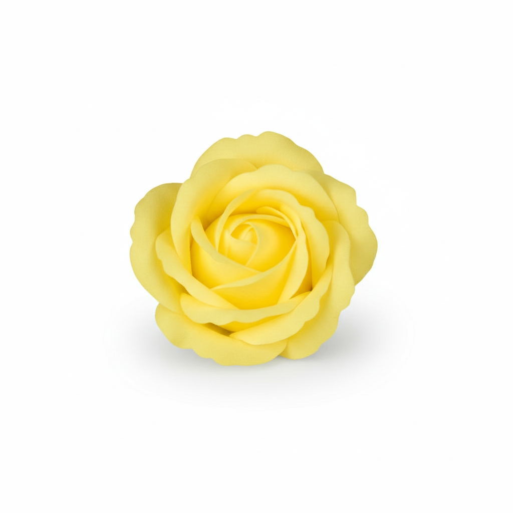 Classic Artificial Foam Rose Flower Heads - (Pack Of 10) AF013