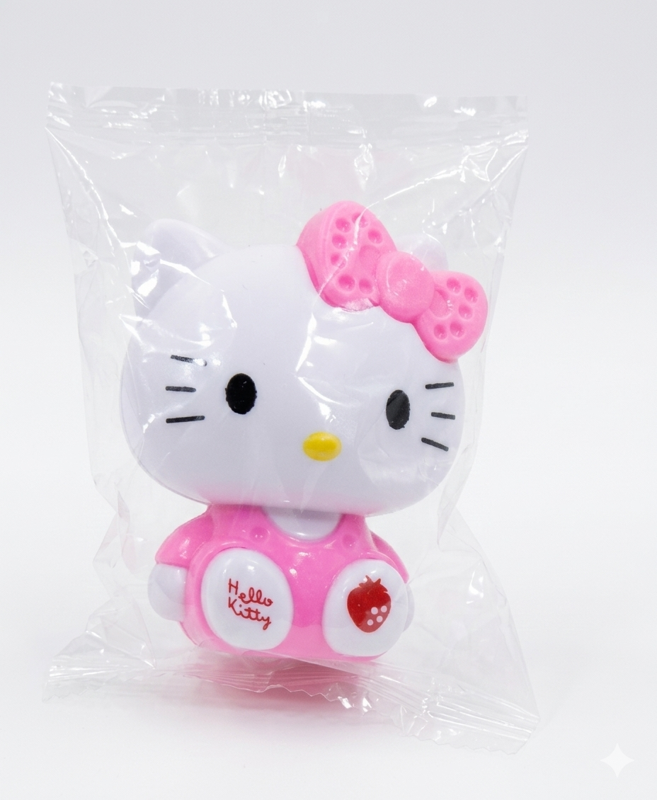 Multicolour Plastic Kitty Cartoon Cake Topper – Cute Character Cake Decoration | CTT051