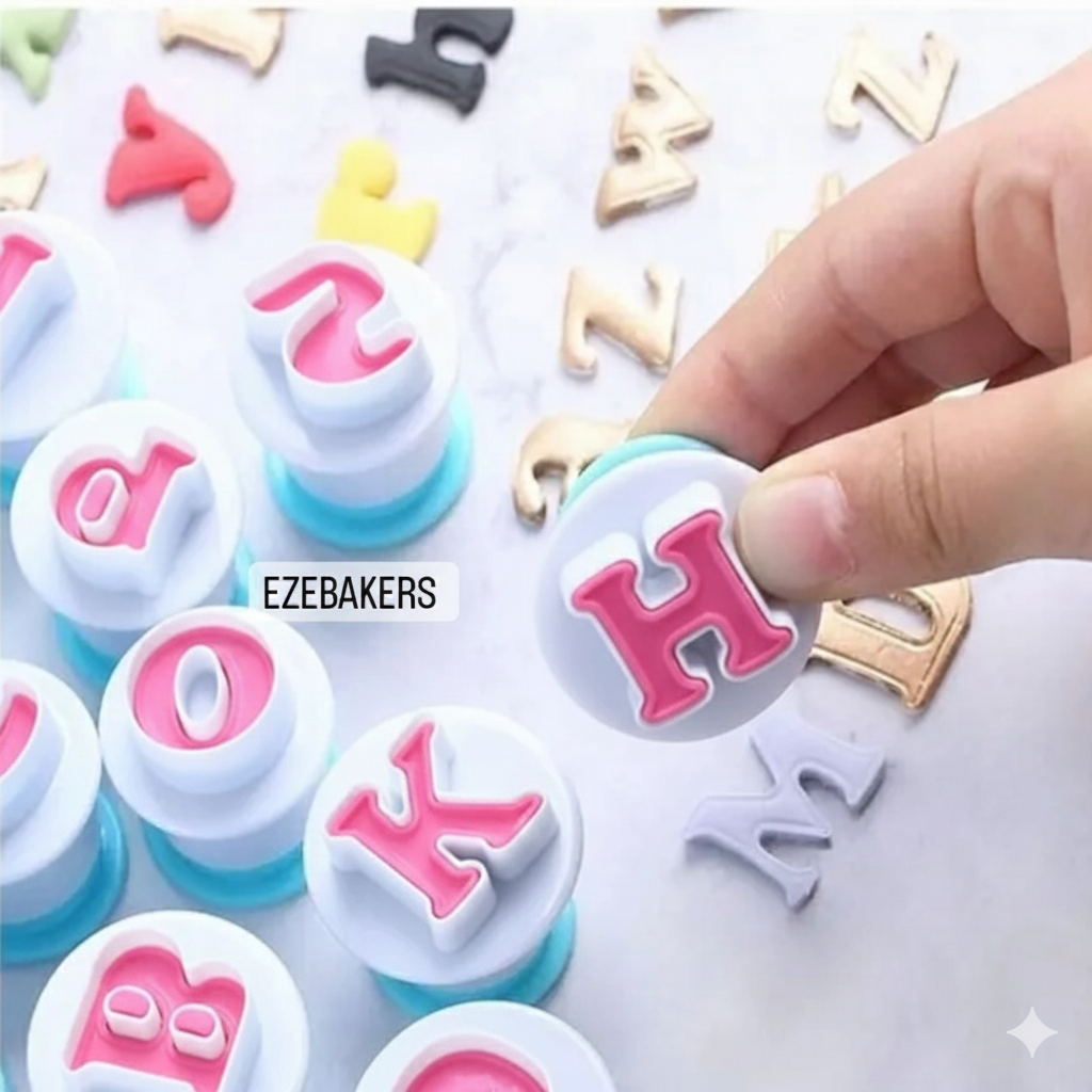 Uppercase Alphabet Plunger CT055