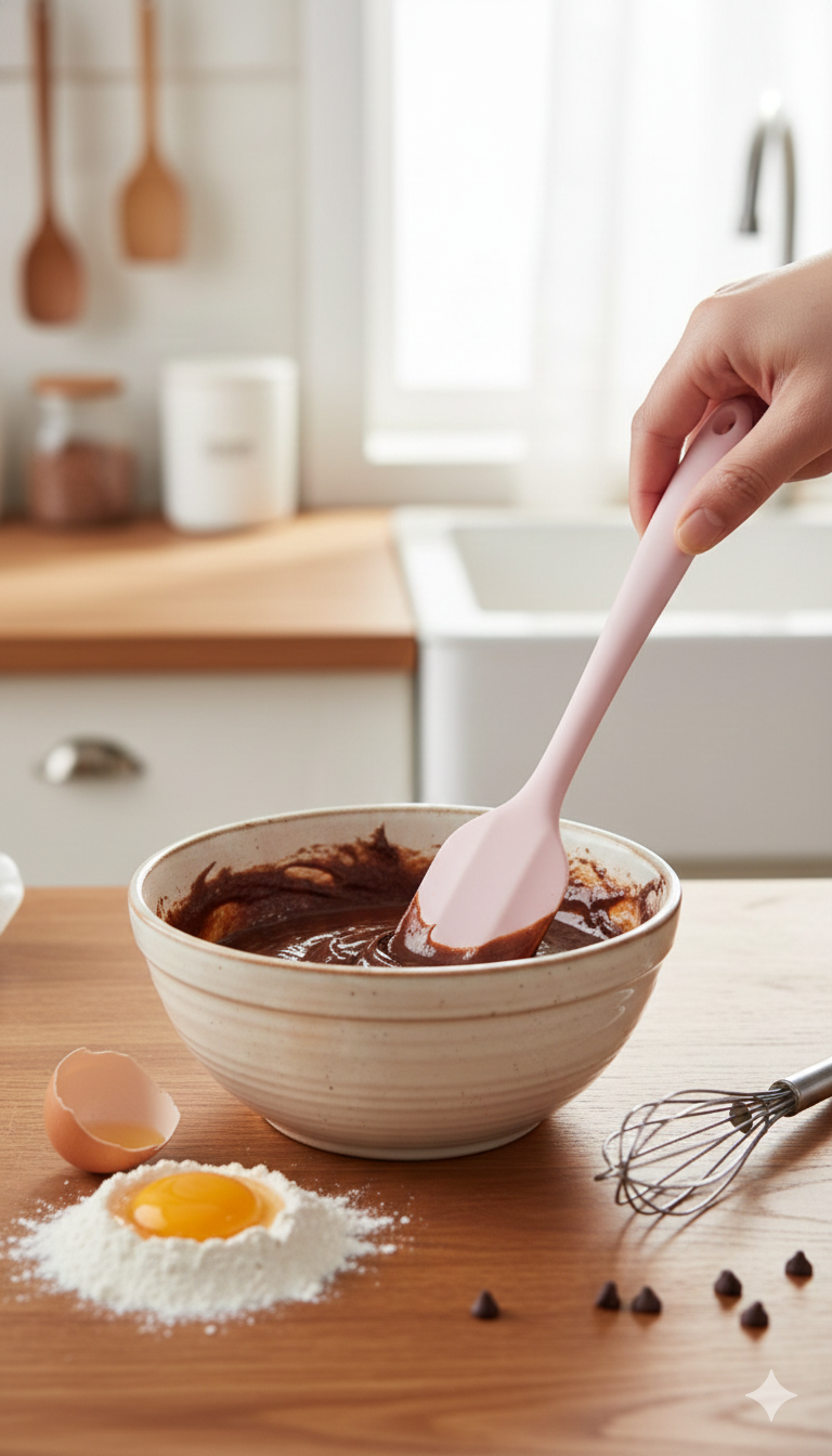 🎂 All-in-One Silicone Spatula  BT011