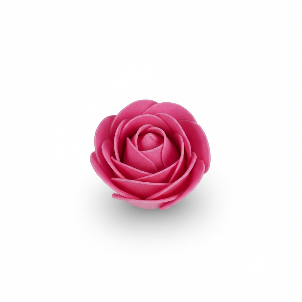 Classic Artificial Foam Rose Flower Heads - (Pack Of 10) AF013
