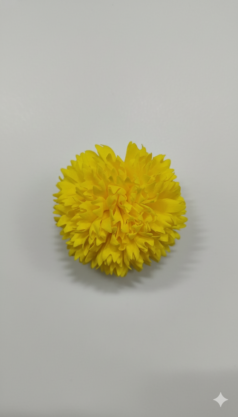 Premium Fluffy Artificial Flower Heads - (Pack Of 10) AF012