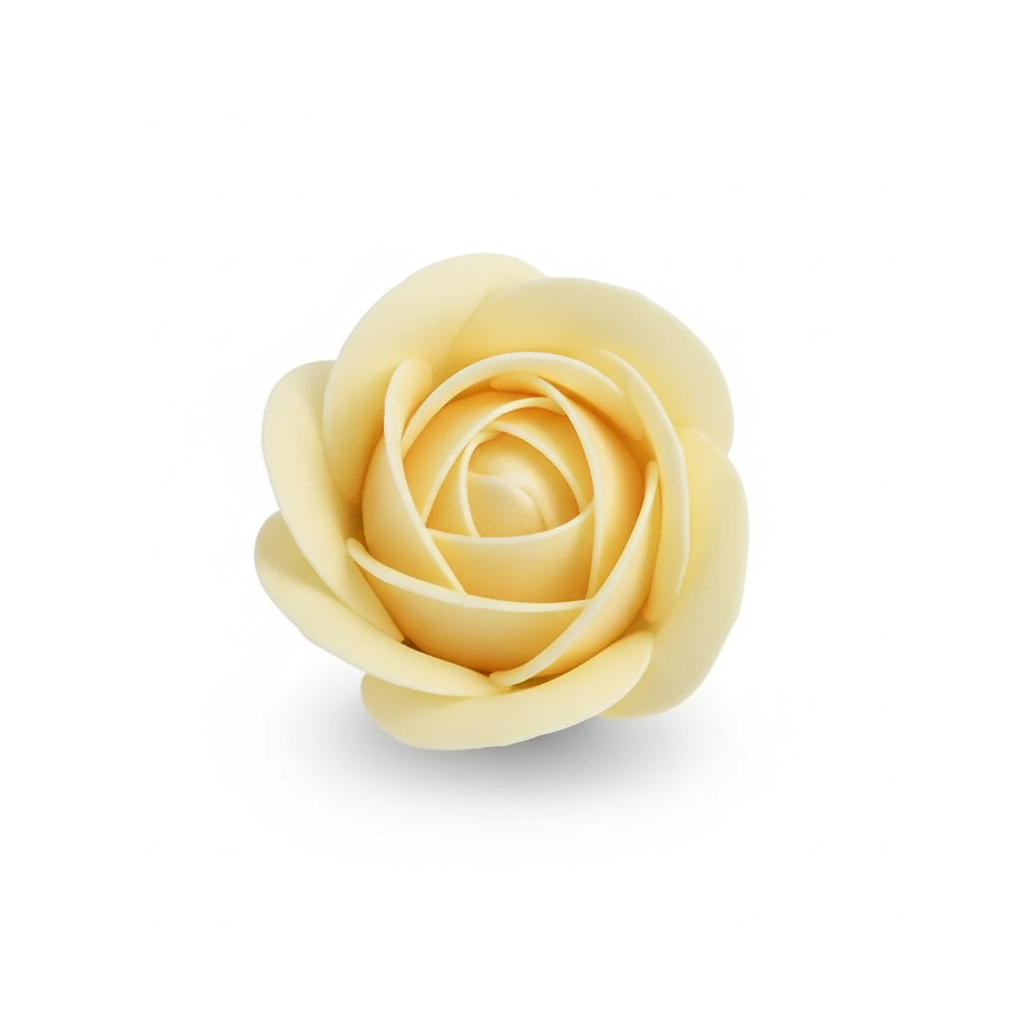 Classic Artificial Foam Rose Flower Heads - (Pack Of 10) AF013