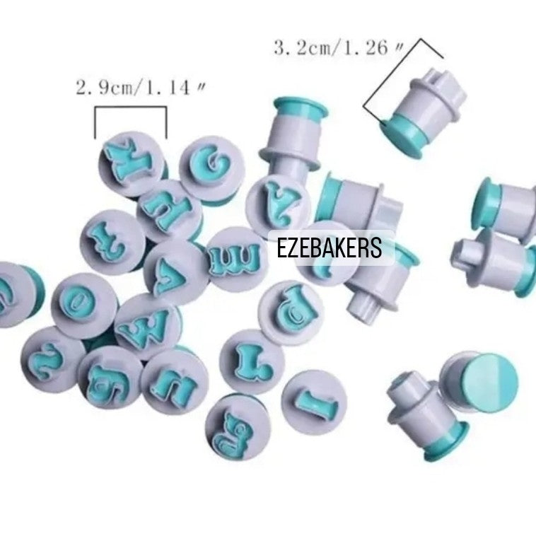 Lowercase Alphabet Plunger  CT056