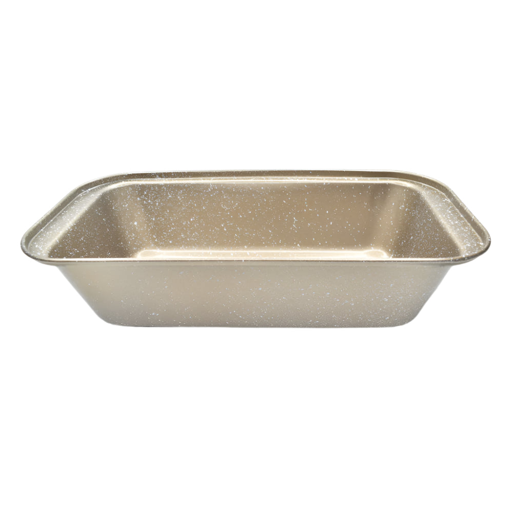 Image contains the Golden Loaf Mold Tin on a white background for a clear view.