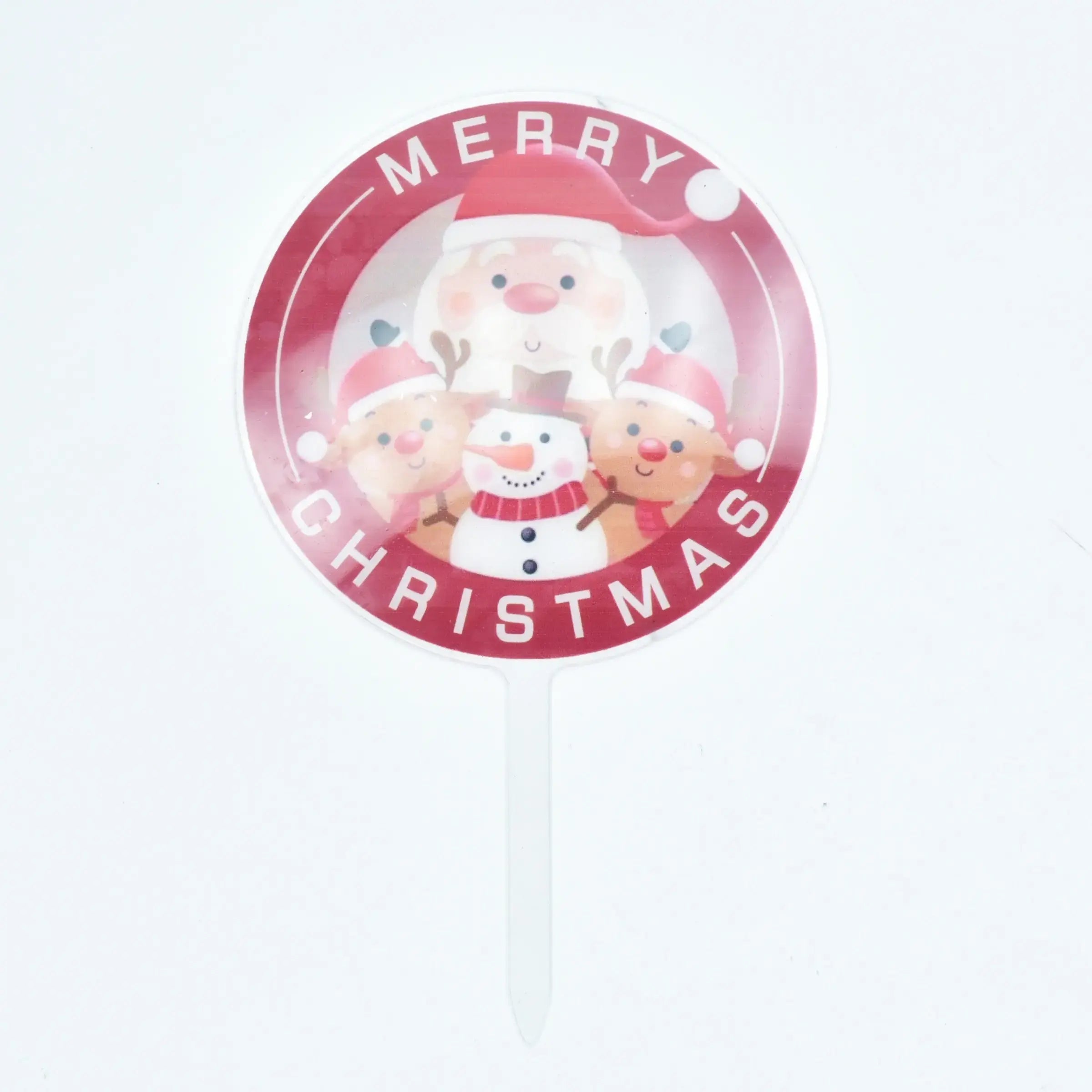Christmas Themed Cake Topper Design 11  TPR178