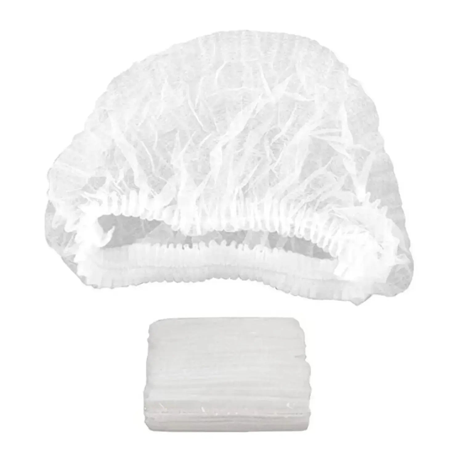 White Hairnet for Cooking and Baking (80-Piece Packet) BT216
