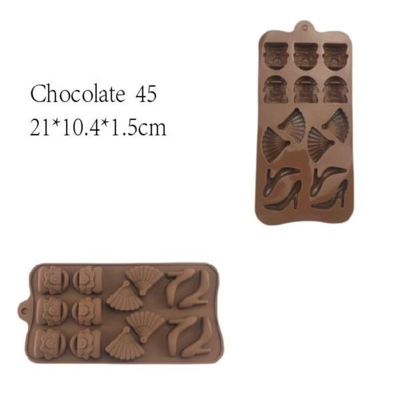 3D High Heel Silicone Mould  CM107
