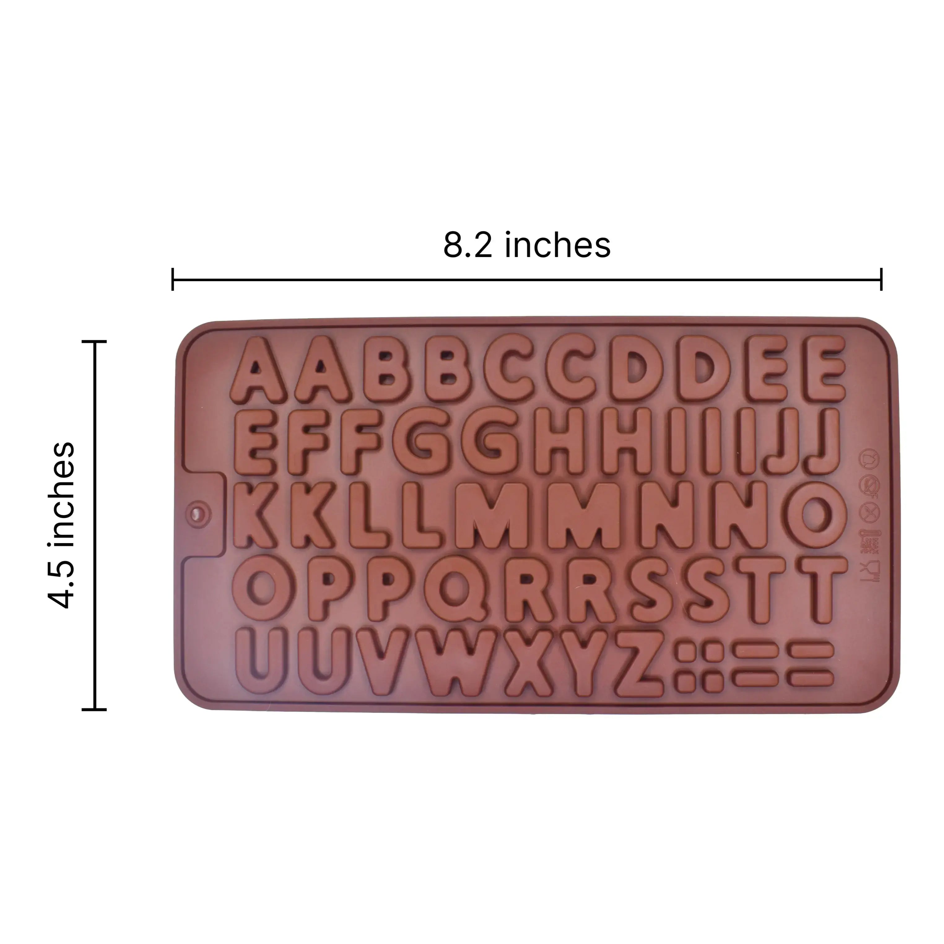 Alphabets Chocolate Mold CM095