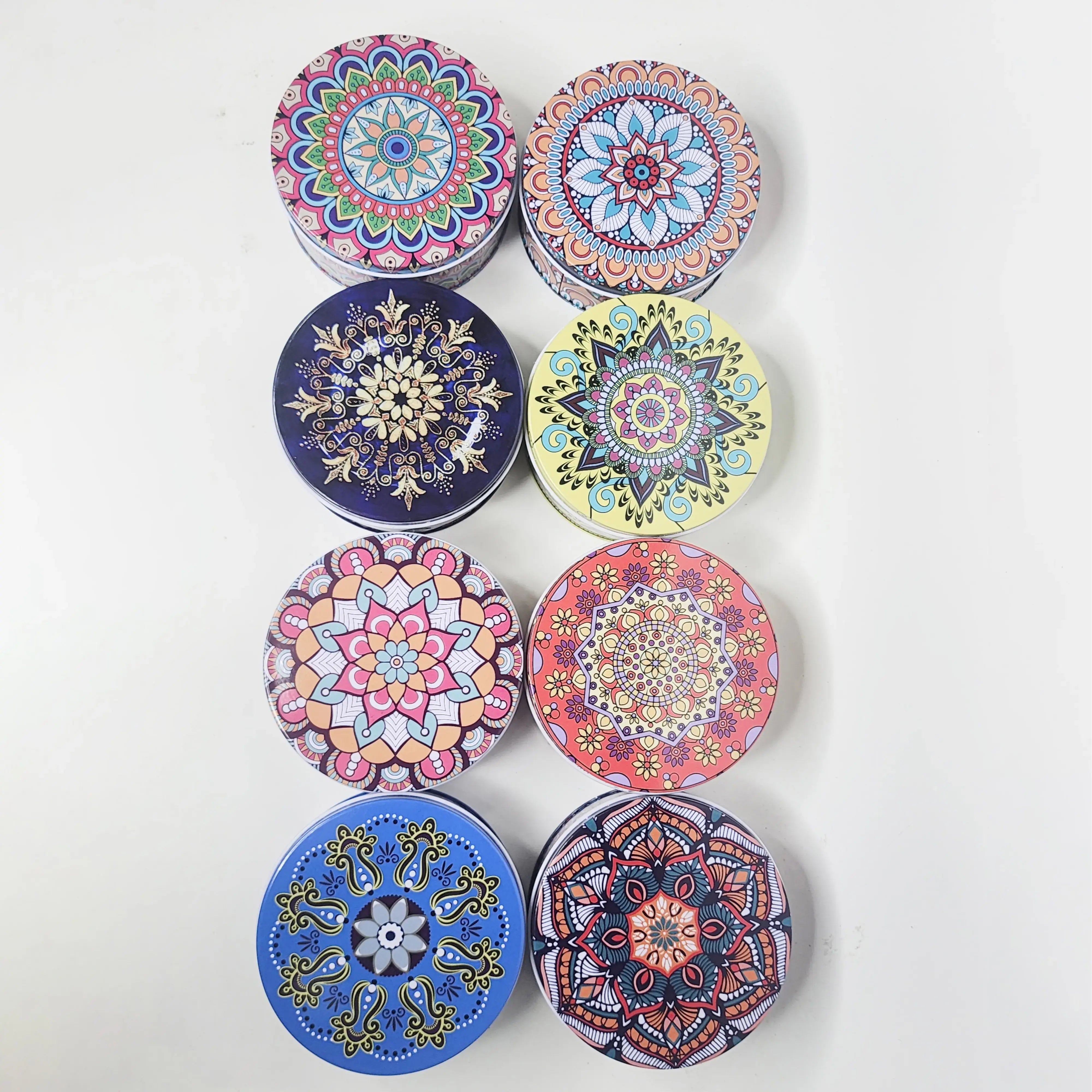 Diwali Themed Round Small Cake Tin CL070