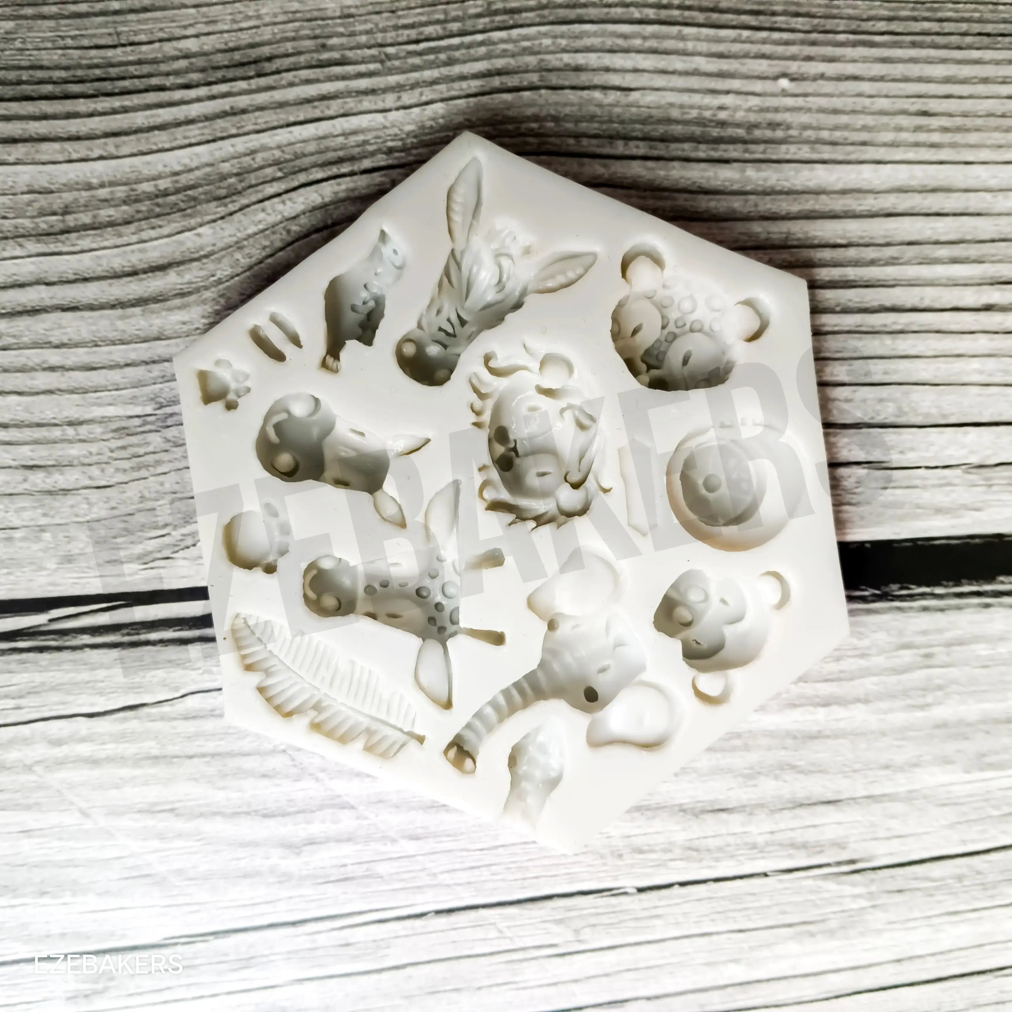 Animal Shape Fondant Mold  FM118
