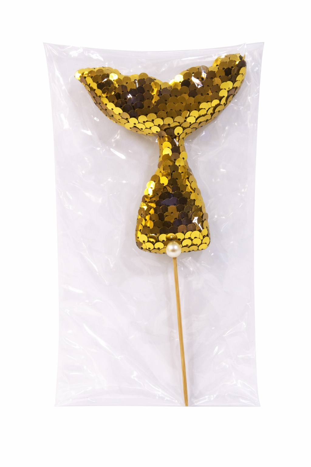 Mermaid Tail Cake Topper Set – Sequin Assorted Colors | TPR013