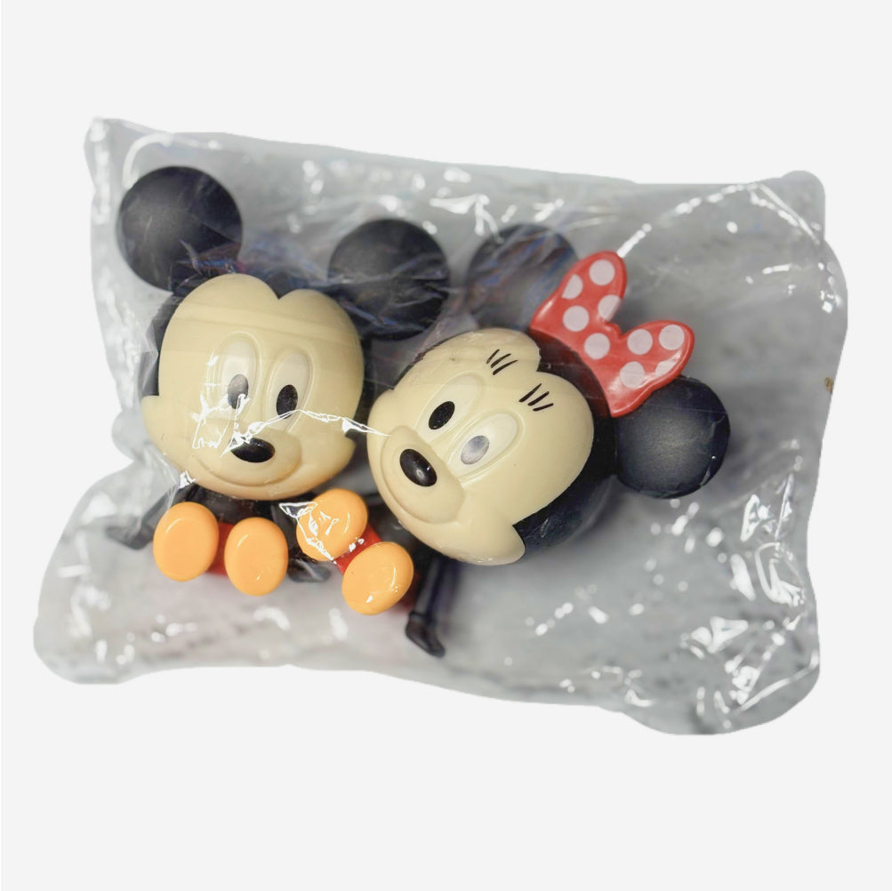 Mickey Mouse and Minnie Mouse Miniature set, packaged, perfect for cake topper, parties, and cartoon and Disney themed cake celebrations