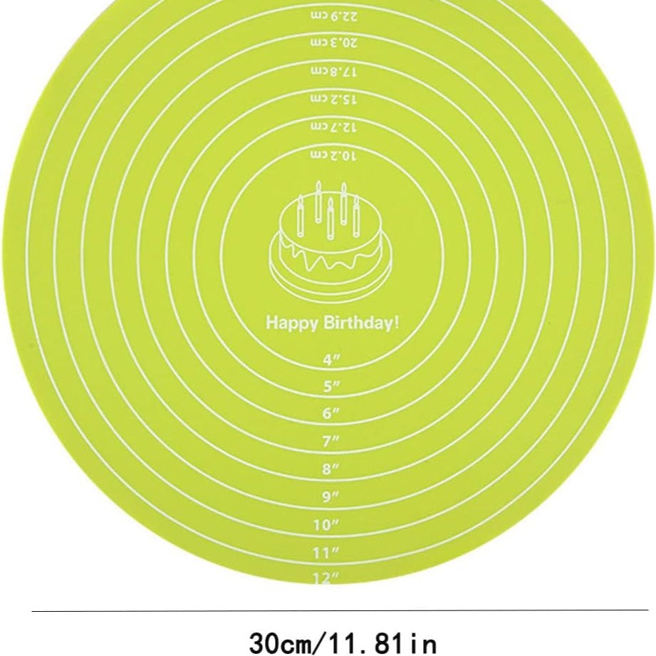 Round Silicone Baking Mat Cake Mat BT223