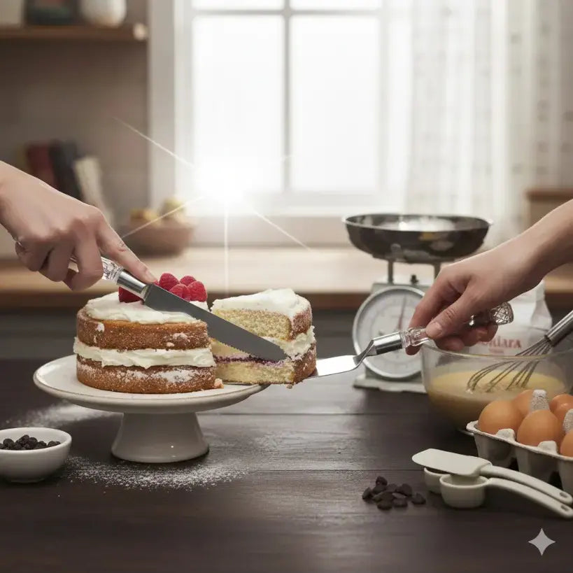 BT293 Stainless Steel Cake Serving Set