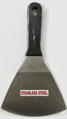 Wide Stainless Steel Cake & Dough Scraper – 8.7 Inches | BT269