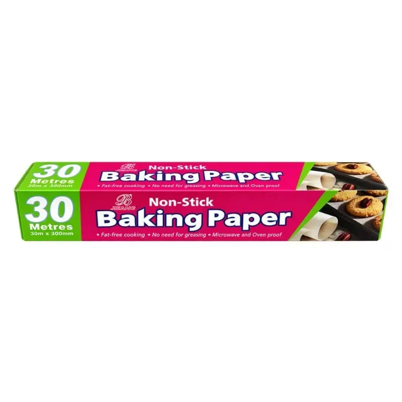 BT102 Non-Stick Baking Paper Roll | 300mm Width | 10m, 30m & 50m