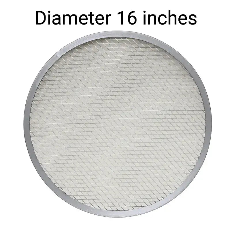 Aluminum Pizza Mesh Screen – Round Baking Tray (Multiple Sizes)