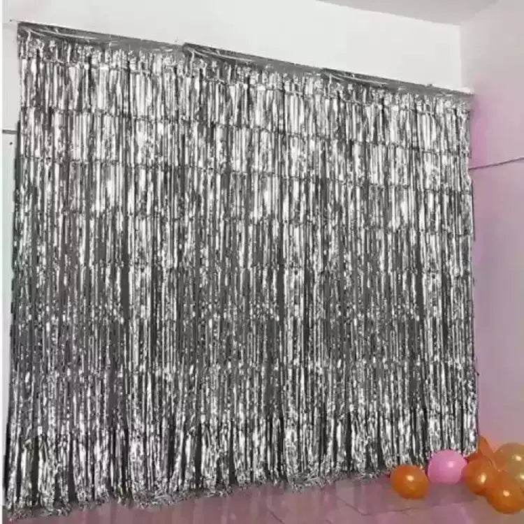 Foil Fringe Curtains (Multiple Designs) TPR163