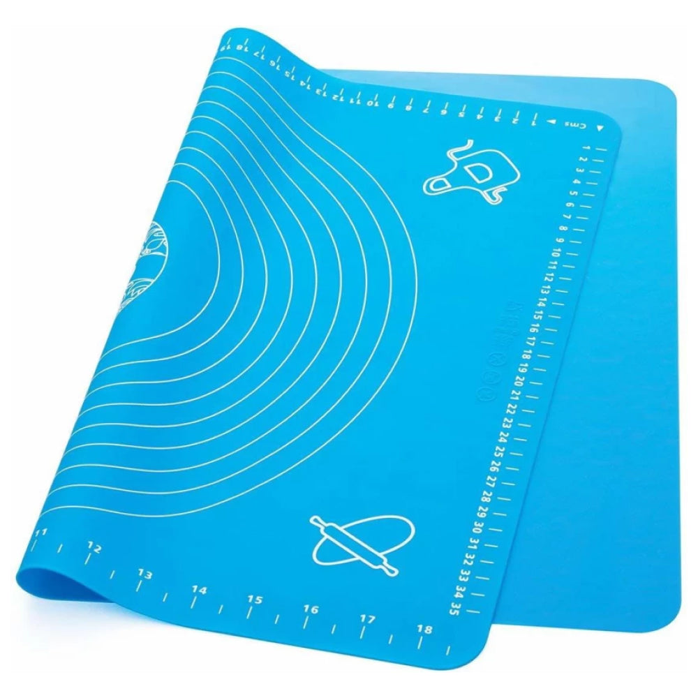 Small Silicone Mat for Baking displayed on a white background for a clear view of its size and design.