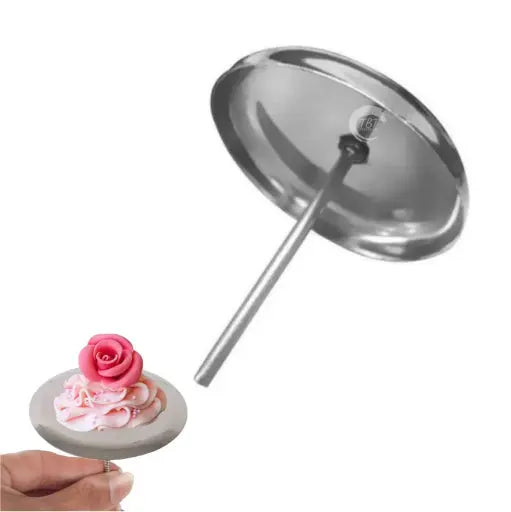 Rose Nail being used to create intricate floral decorations, demonstrating its functionality.