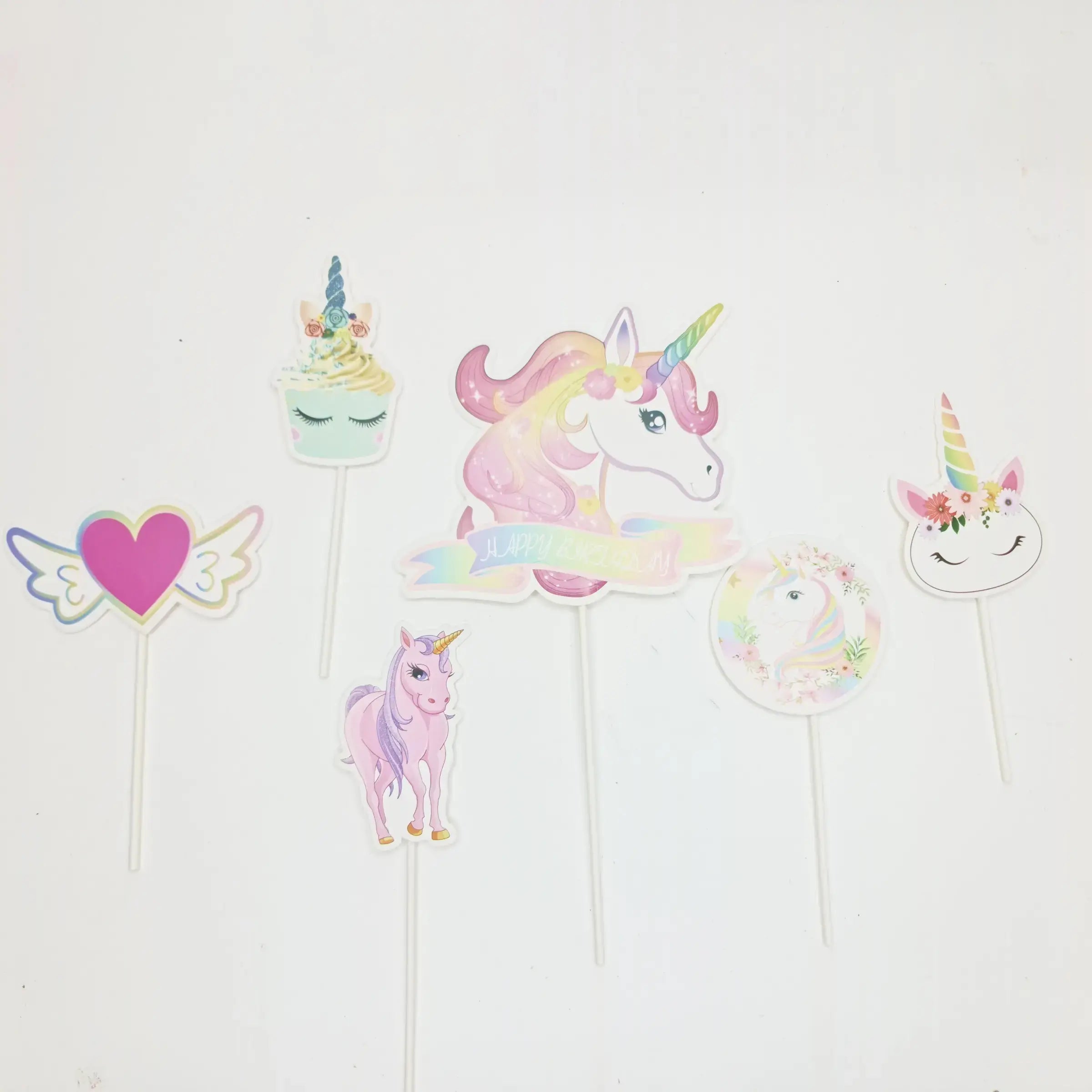 Paper Cartoon Themed Cake Topper (Multiple Designs) TPR005