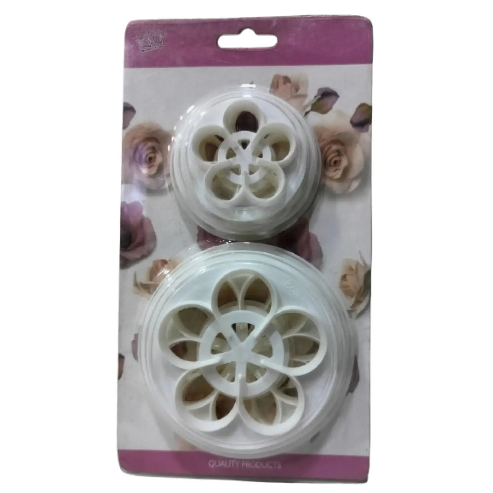 Rose Cutter Set – Fondant & Gum Paste Flower Making Tools FM137