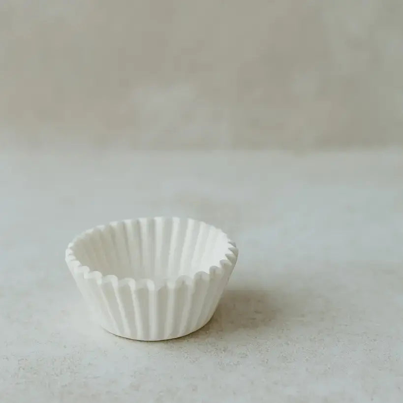 White Cupcake Liners – Plain Baking Cups (100 Pieces Per Packet) | CL027