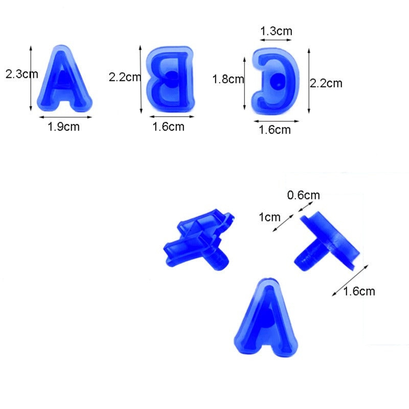 Alphabet Upper Letter Cookie Cutter  CT162
