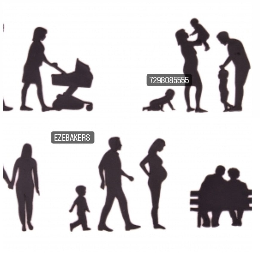 Family Silhoutte Cutter CT106