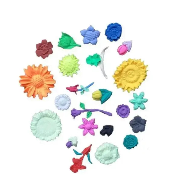 Rose Daisy Sunflower Silicone Mold FM130