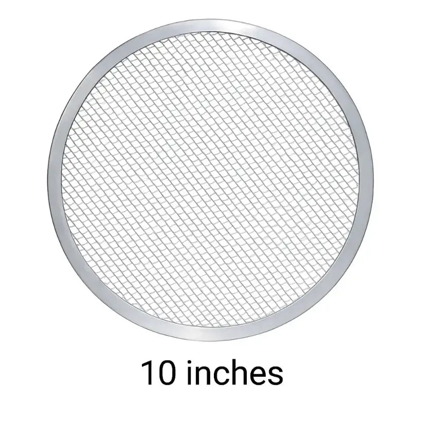 Aluminum Pizza Mesh Screen – Round Baking Tray (Multiple Sizes)
