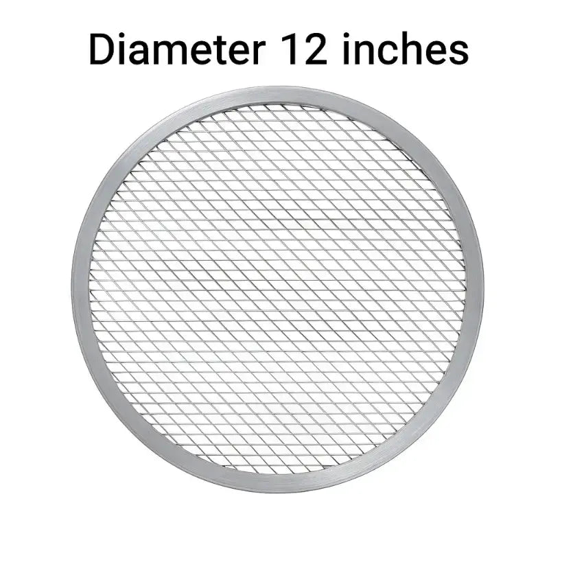 Aluminum Pizza Mesh Screen – Round Baking Tray (Multiple Sizes)