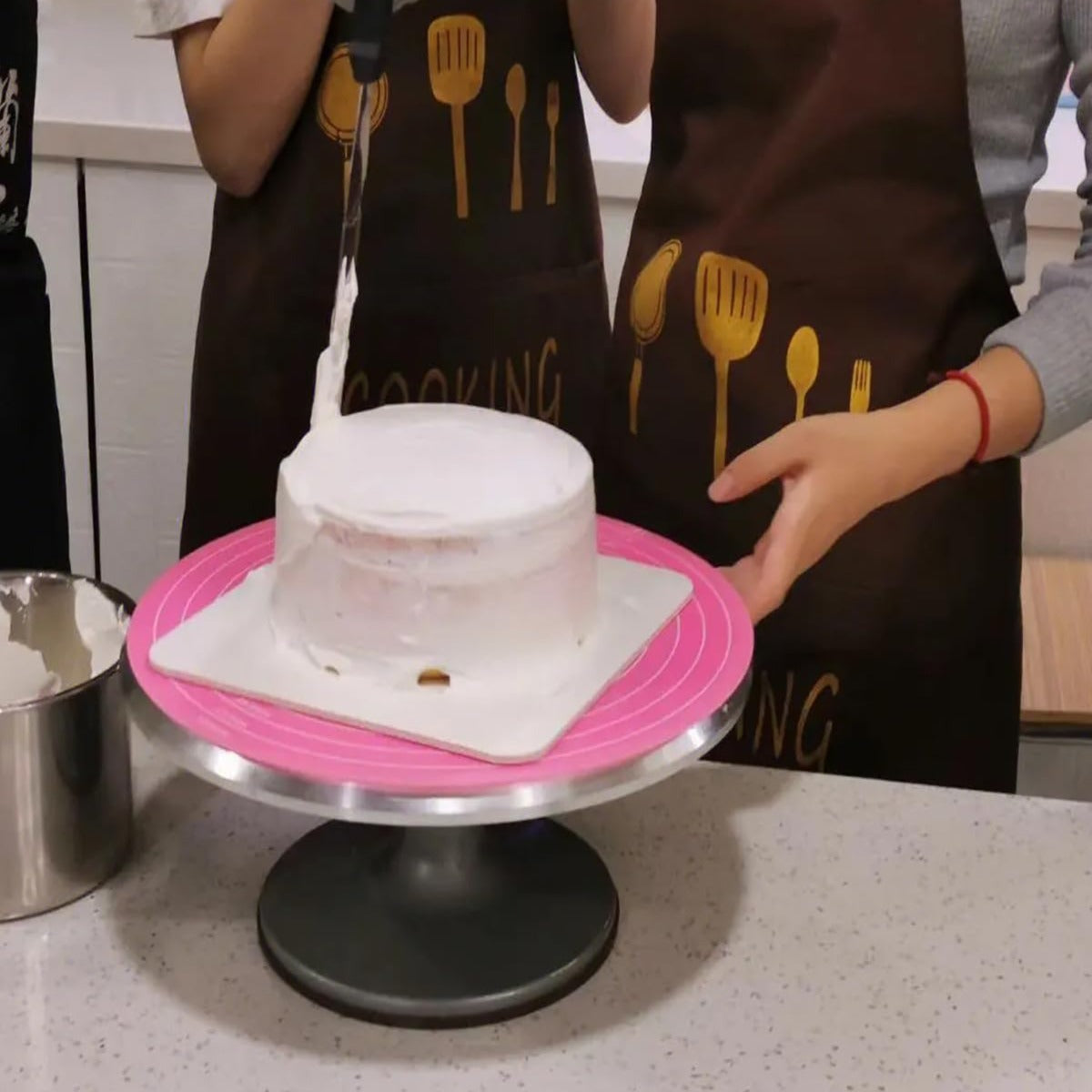 Round Silicone Baking Mat Cake Mat BT223