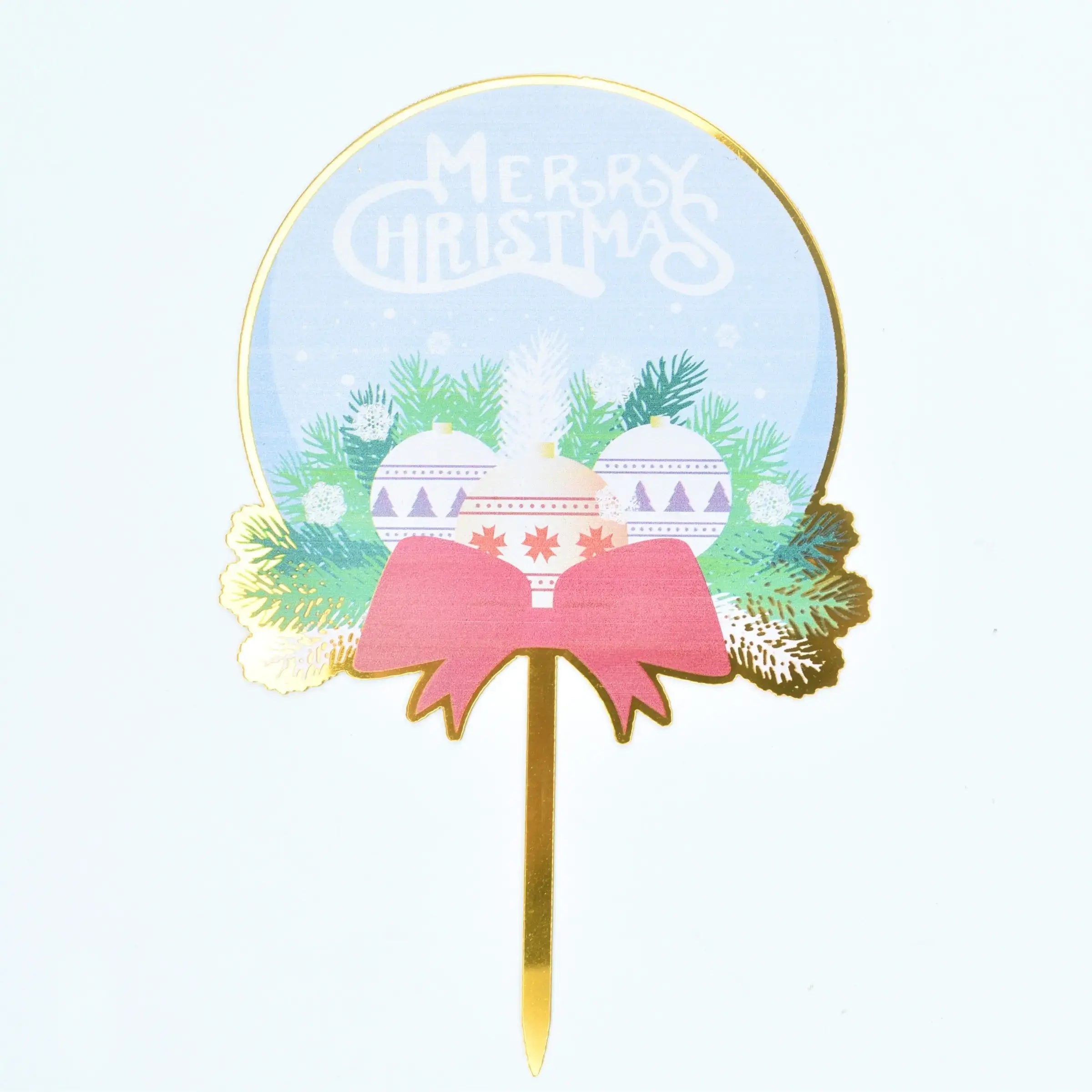 Christmas Themed Cake Topper Design 5  TPR172