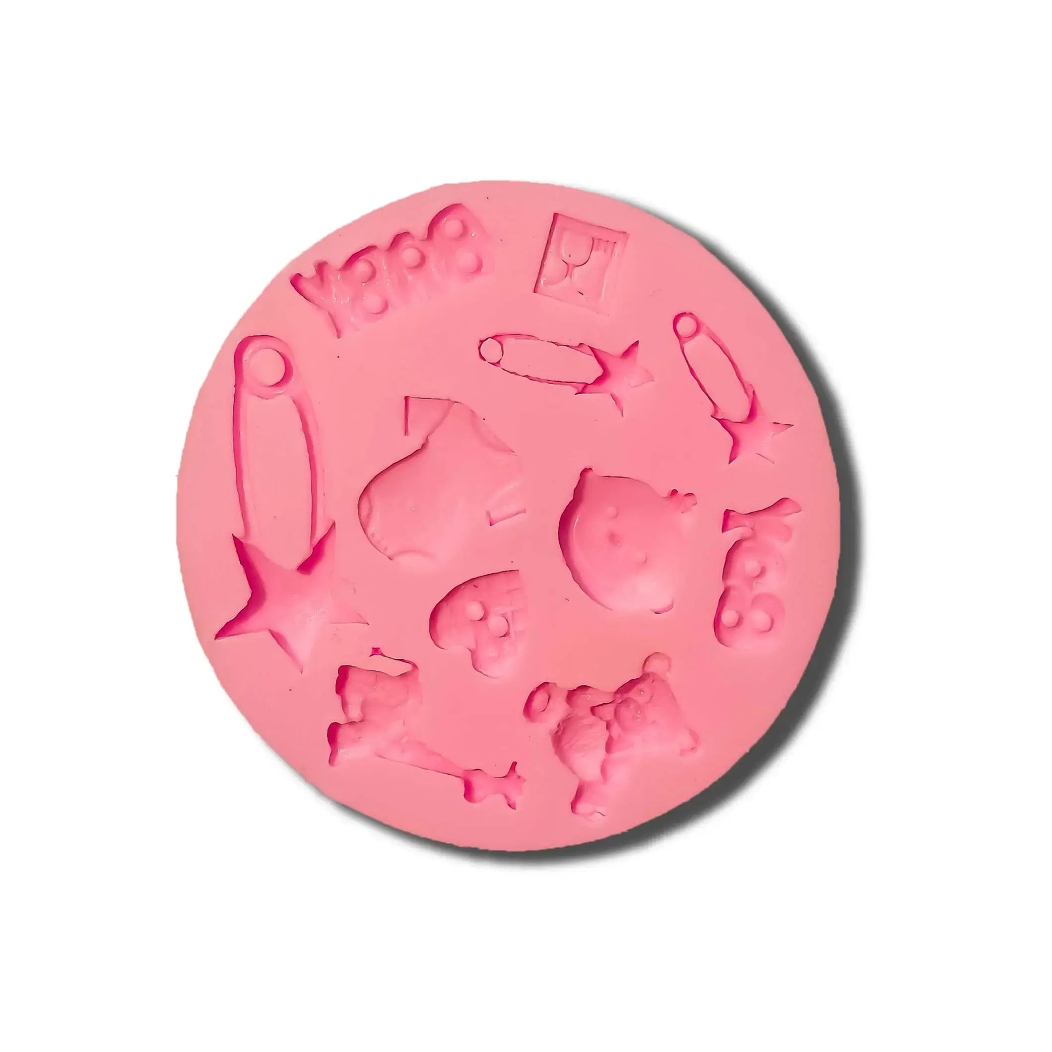 Fondant and Cake Mold Baby Shower Theme FM064